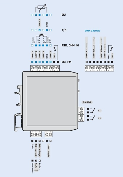 Sơ đồ đấu dây của bộ chuyển đổi biến trở ra 4-20mA