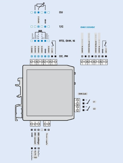Đấu dây cho bộ chuyển đổi can K ra 4-20mA