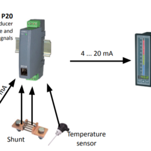 bộ chuyển đổi tín hiệu nhiệt độ can nhiệt k sang 4-20ma