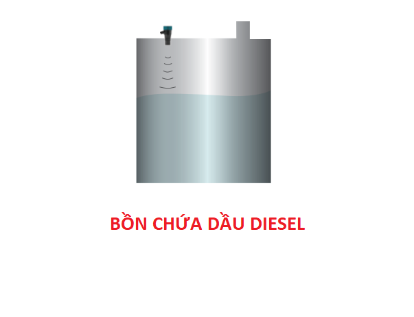 Cảm biến đo mức bồn dầu diesel