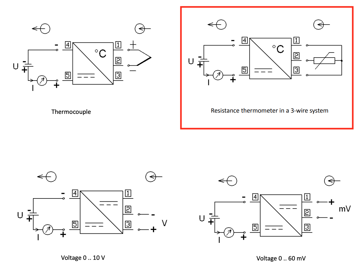 đấu dây tín hiệu cho bộ chuyển đổi pt100 ra 4-20ma mã p17