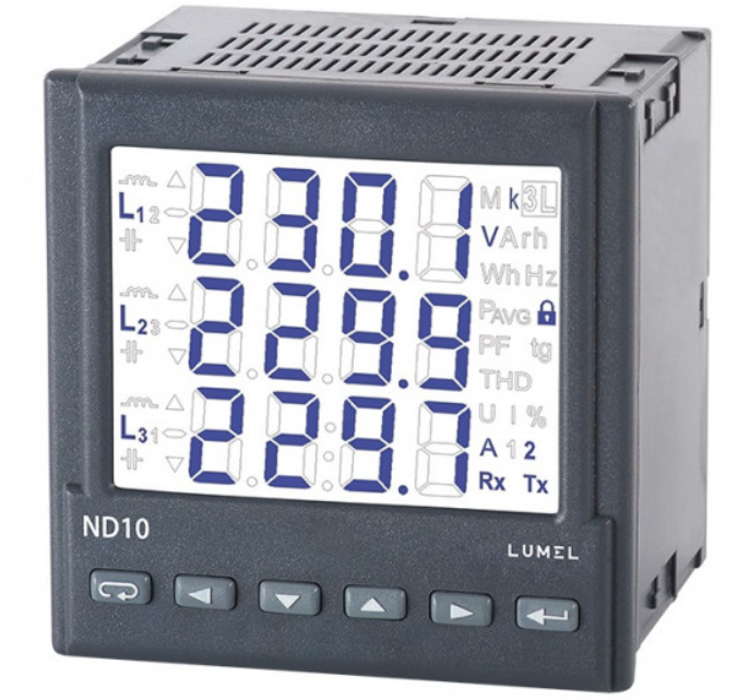 đồng hồ đo điện 3 pha giá rẻ mã ND10 Lumel