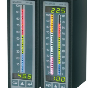 bộ hiển thị nhiệt độ dạng biểu đồ cột lumel