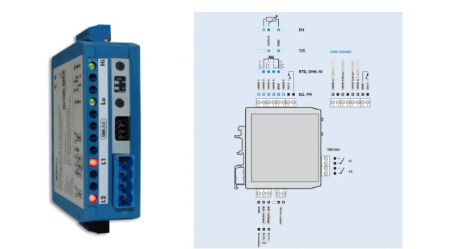 thiết bị chuyển đổi từ ct dòng ra 4-20mA OMX 333