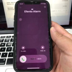 cuộc gọi cảnh báo của hệ thống efento