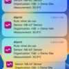 tin nhắn cảnh báo trên app điện thoại