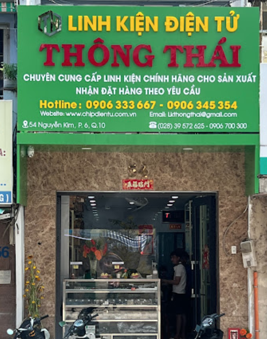 cửa hàng điện tử thông thái gần chợ nhật tảo