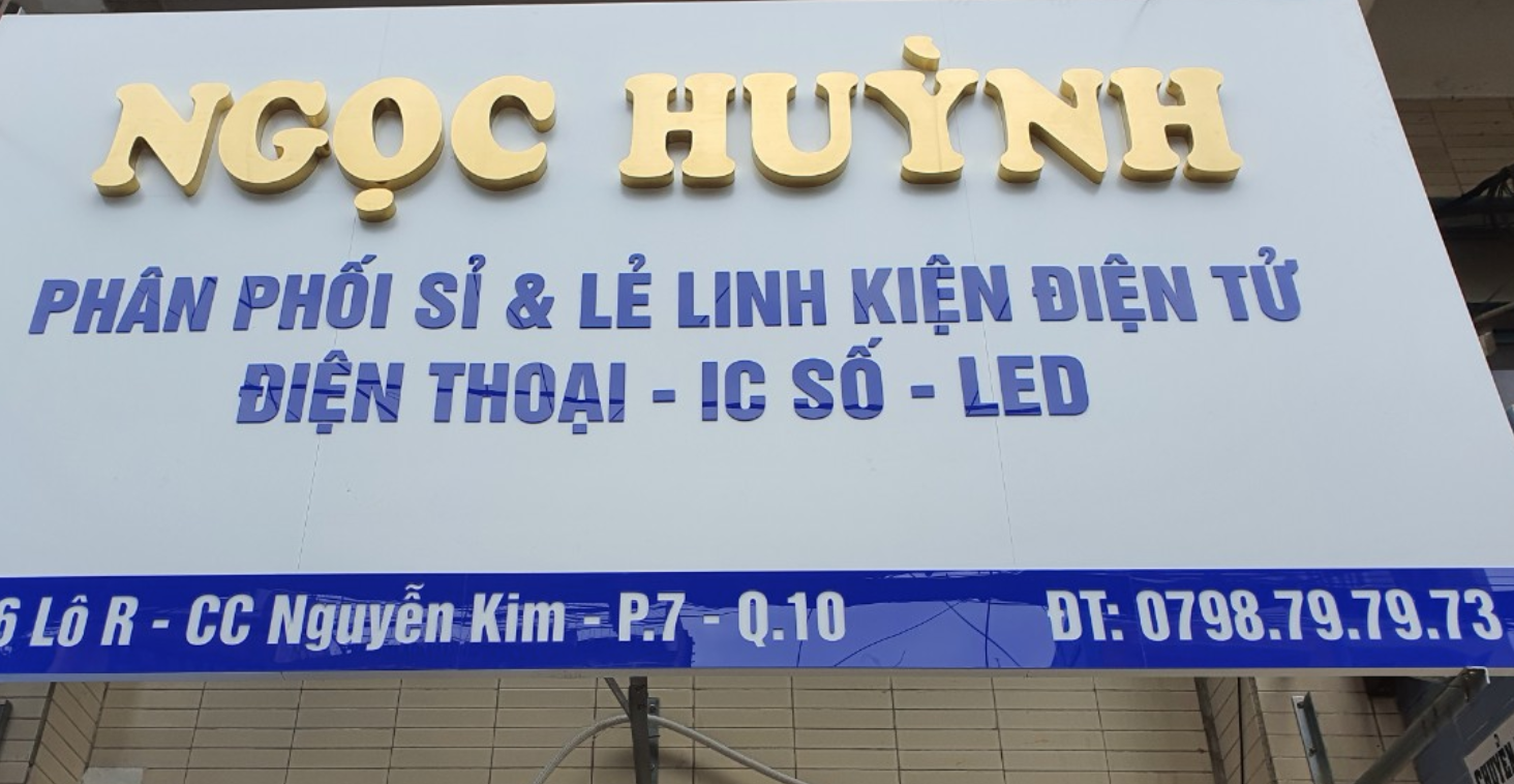 cửa hàng linh kiện điện tử ngọc huỳnh